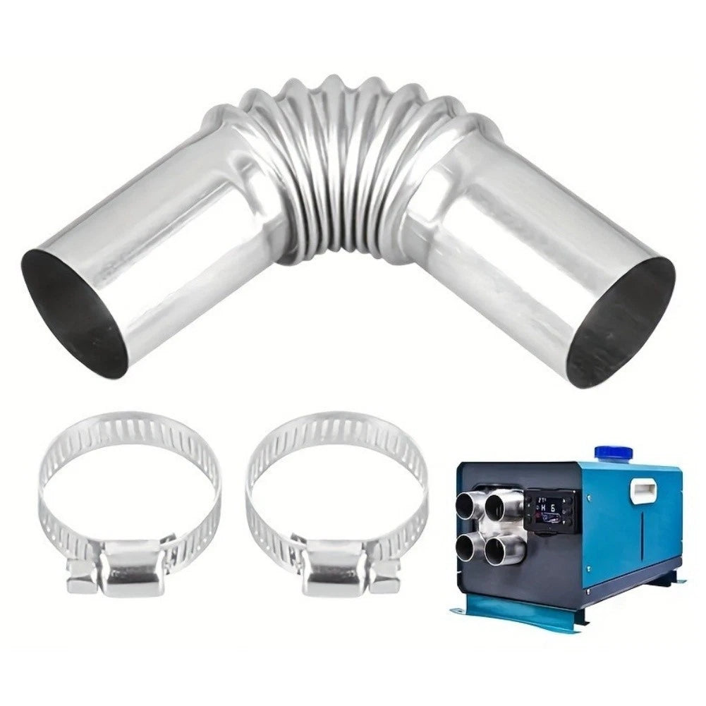 Stainless Steel Exhaust Connector Elbow Tube for Smooth Exhaust Flow