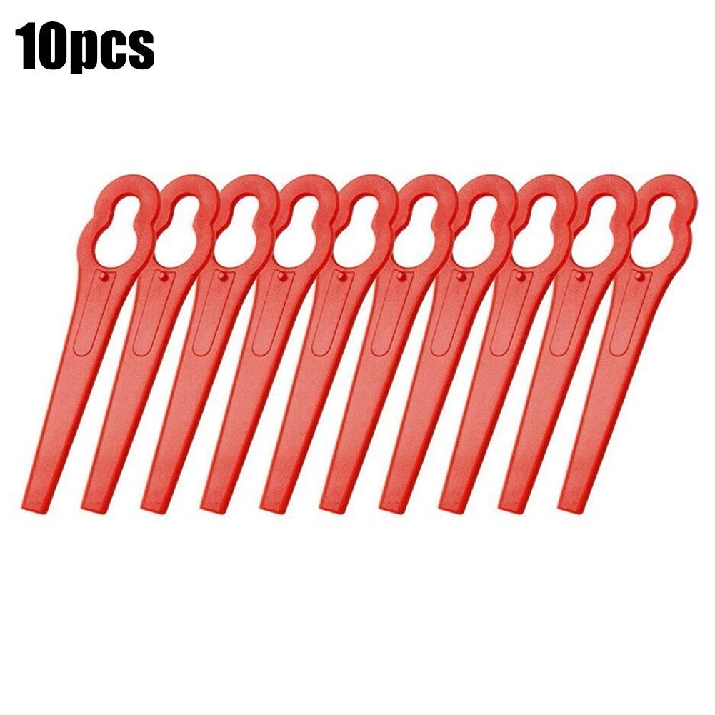 10X Plastic Blade for Einhell GE-CT 18 Cordless Grass Trimmer