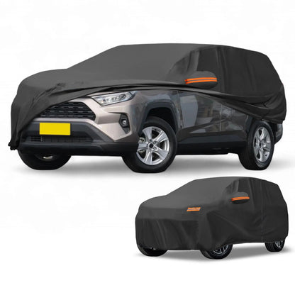 Car Cover Waterproof All Weather for Toyota RAV4 (2013–2024) with Zipper