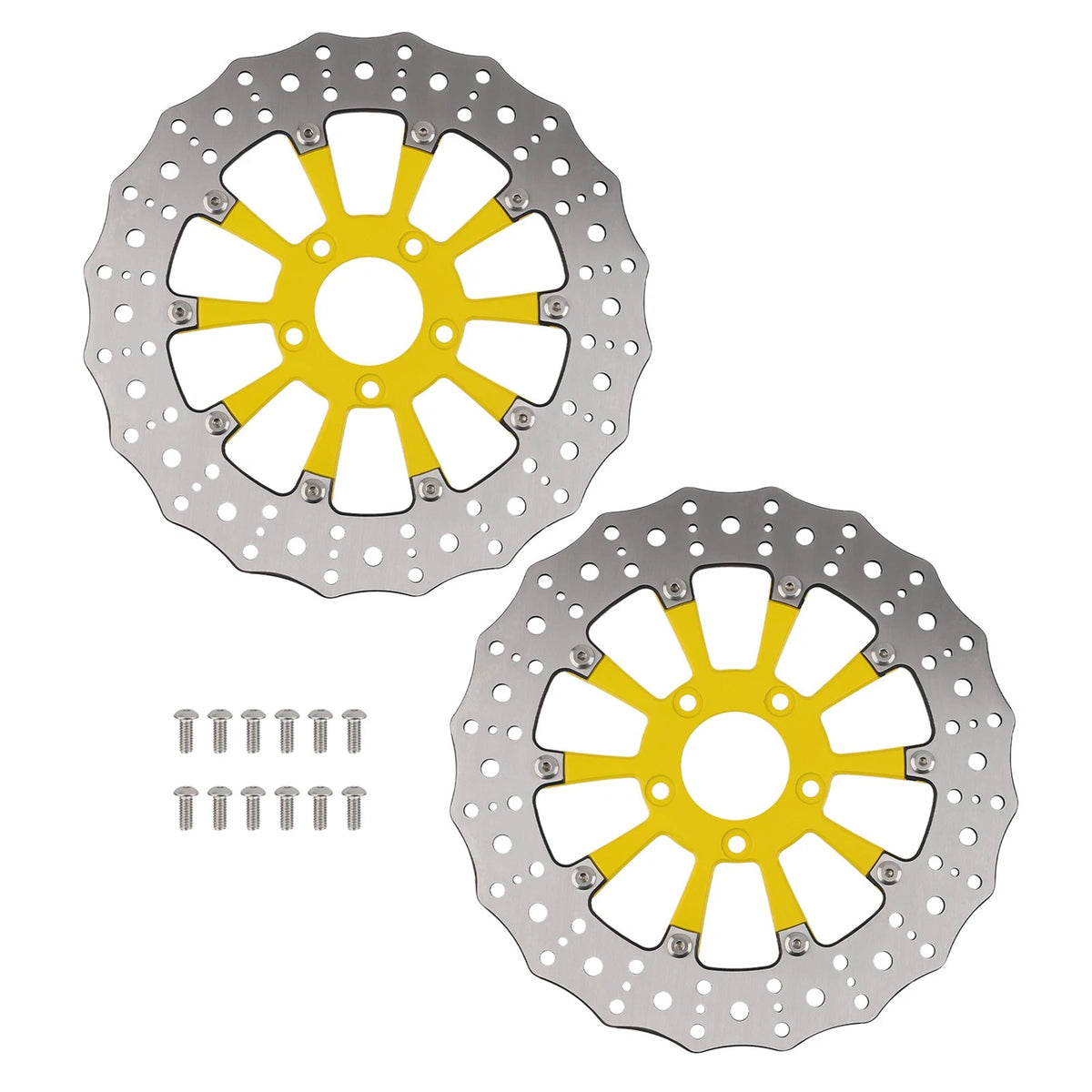 Floating Front Brake Rotor Disc Kit for Harley-Davidson Softail (2015–2024)