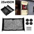 Elastic Storage Net for Cargo Organization in Van Mobile Home Boat