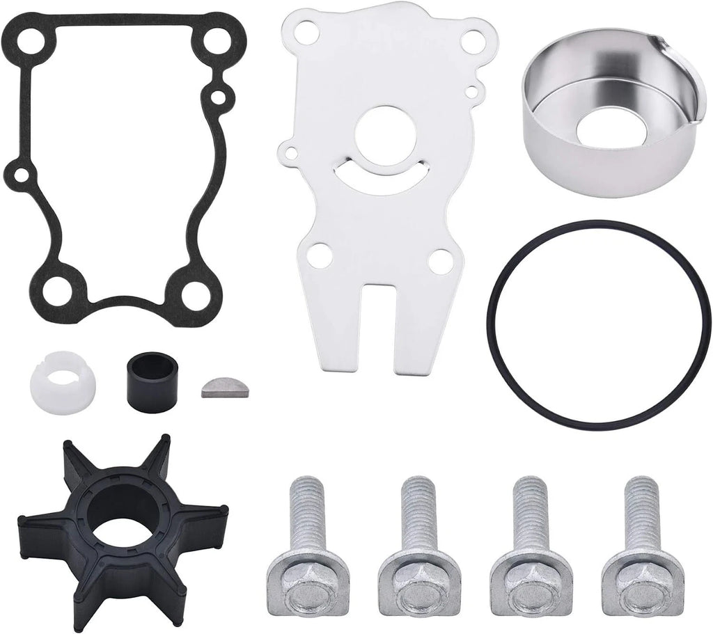Water Pump Impeller Kit for Yamaha 4-Str F 40 50 60 HP Outboard (63D-W0078-00)