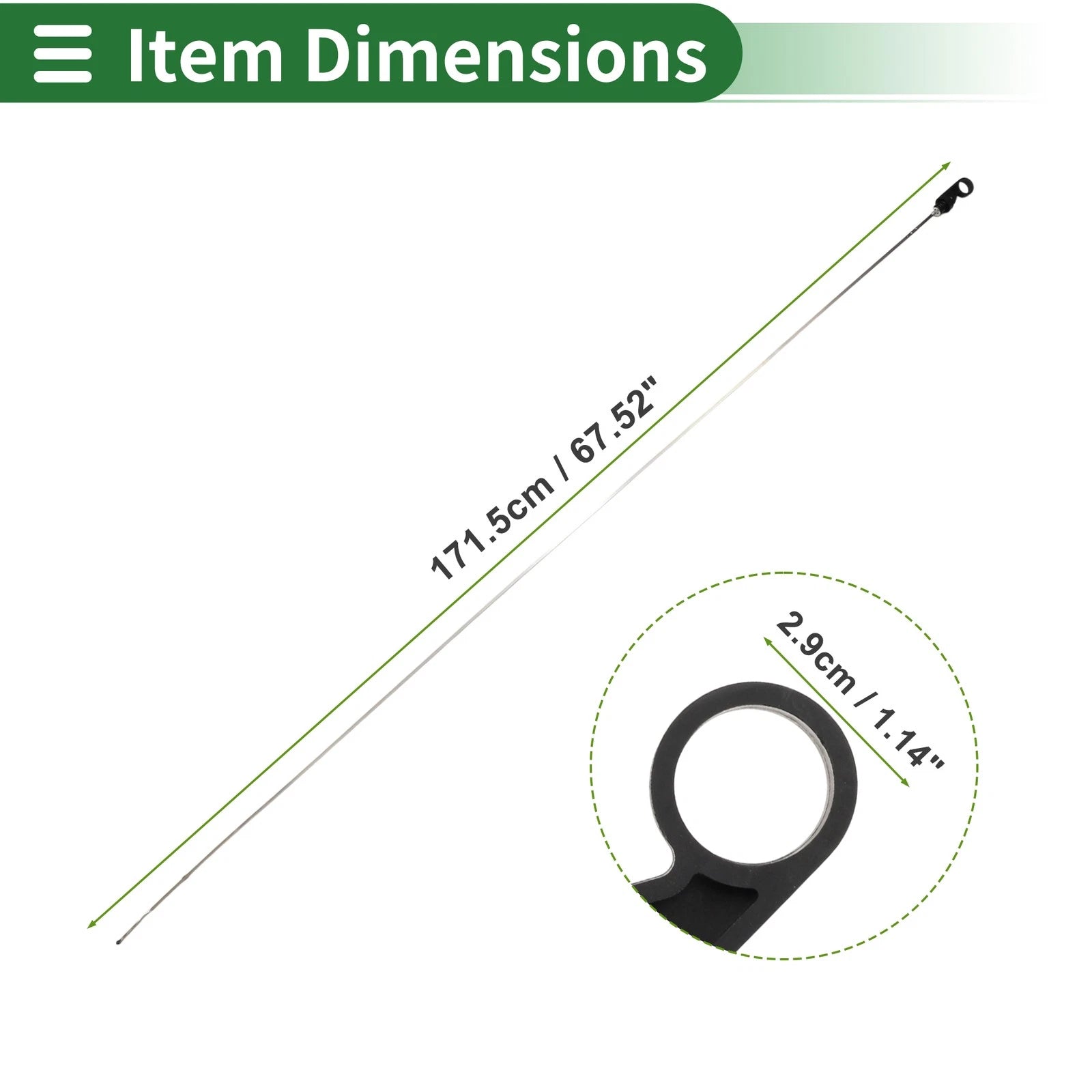 Engine Oil Dipstick for Chevrolet Express 2003–2014