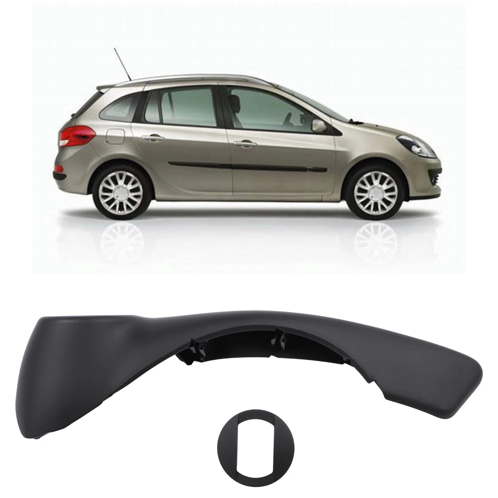 Handle Cover Set for Renault Clio 3 (2005–2012) 8200316977