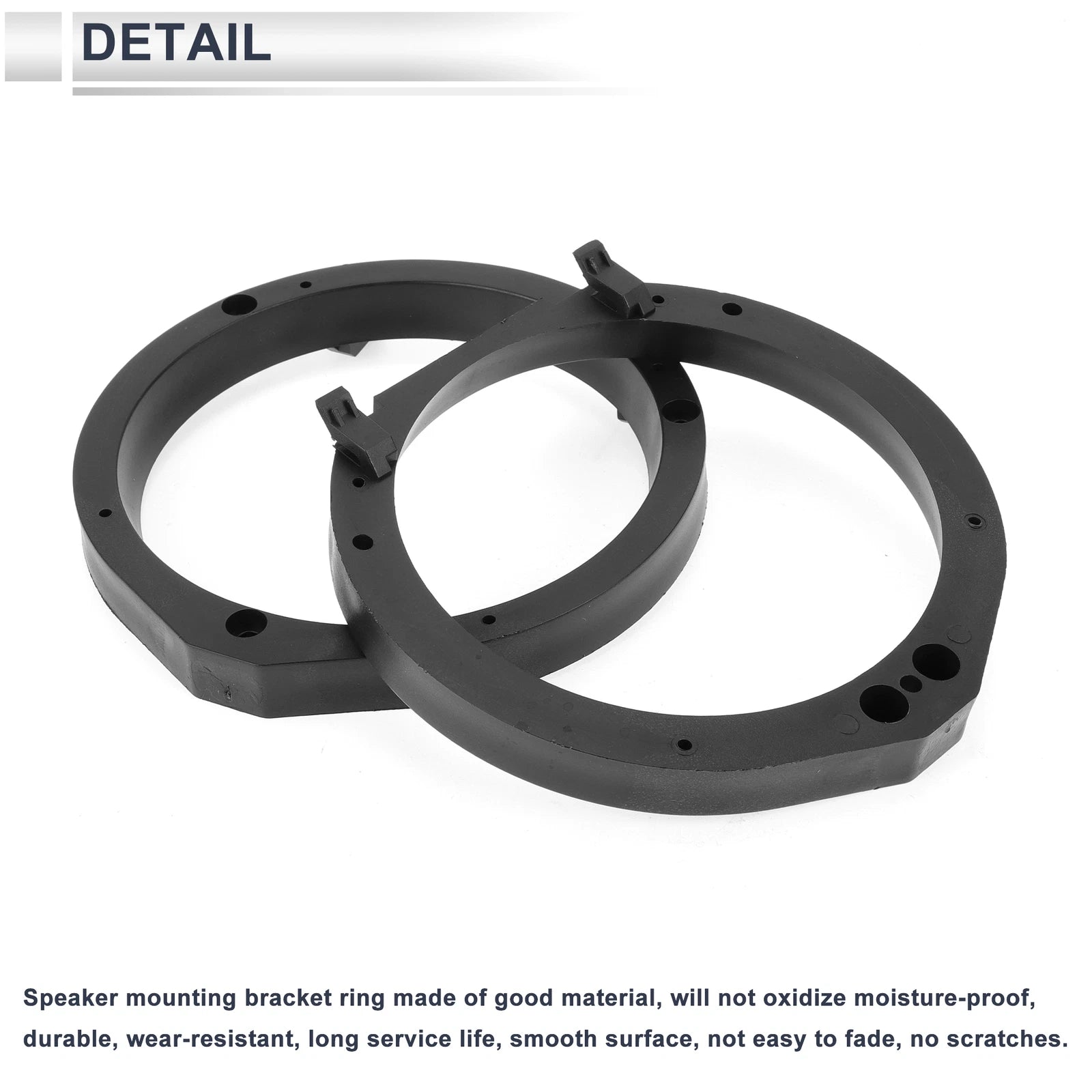 2X Speaker Spacer Ring Adapter for Toyota 6.5" Tweeter