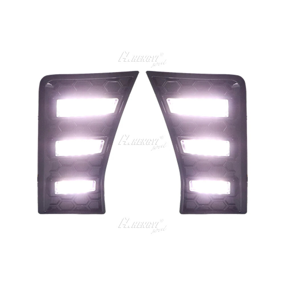 LED Headlight Lower DRL Daytime Running Light w Blinker for Toyota Sequoia (2023)