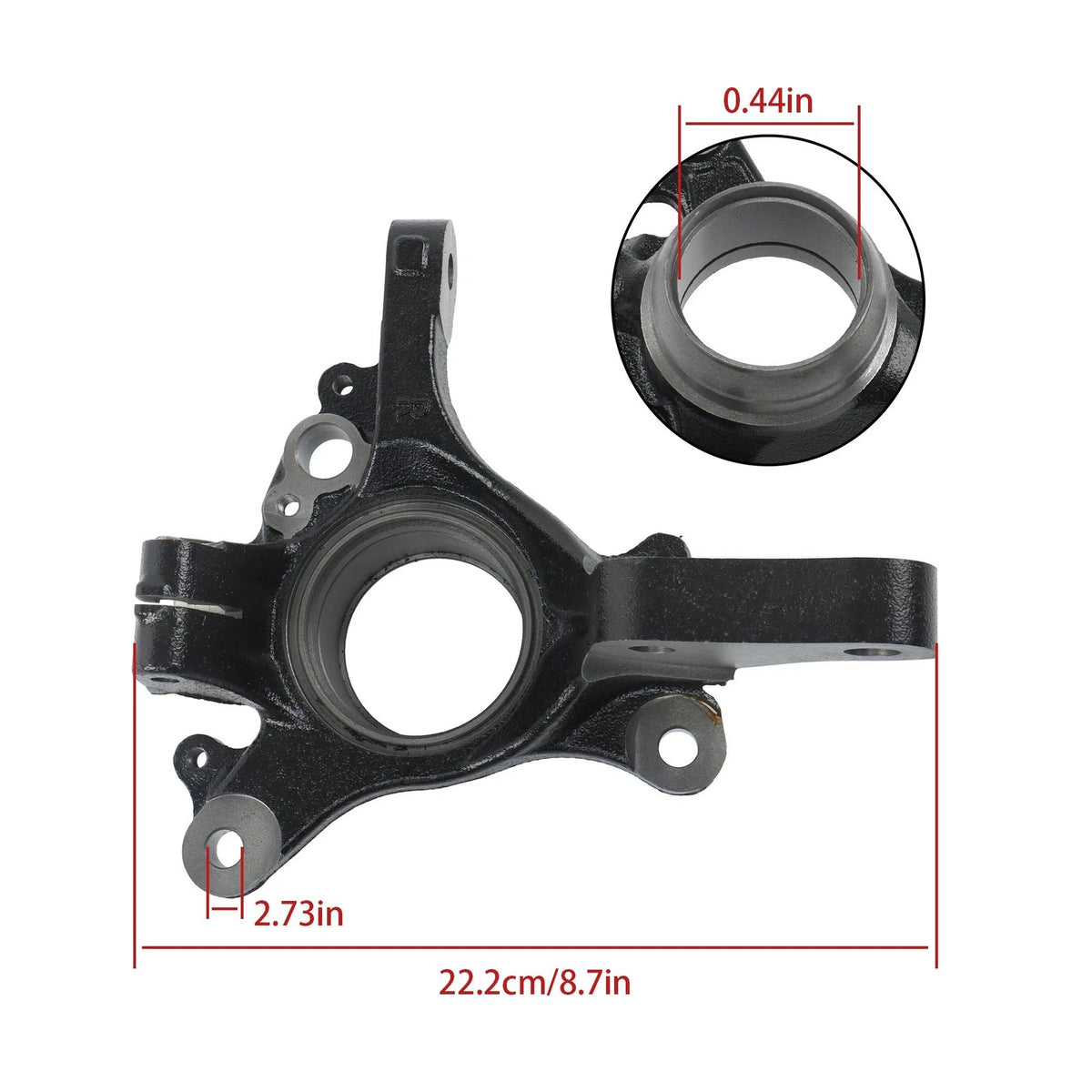 Front Passenger Steering Knuckle for Subaru Impreza Legacy (1990–1999) 28012-AA004