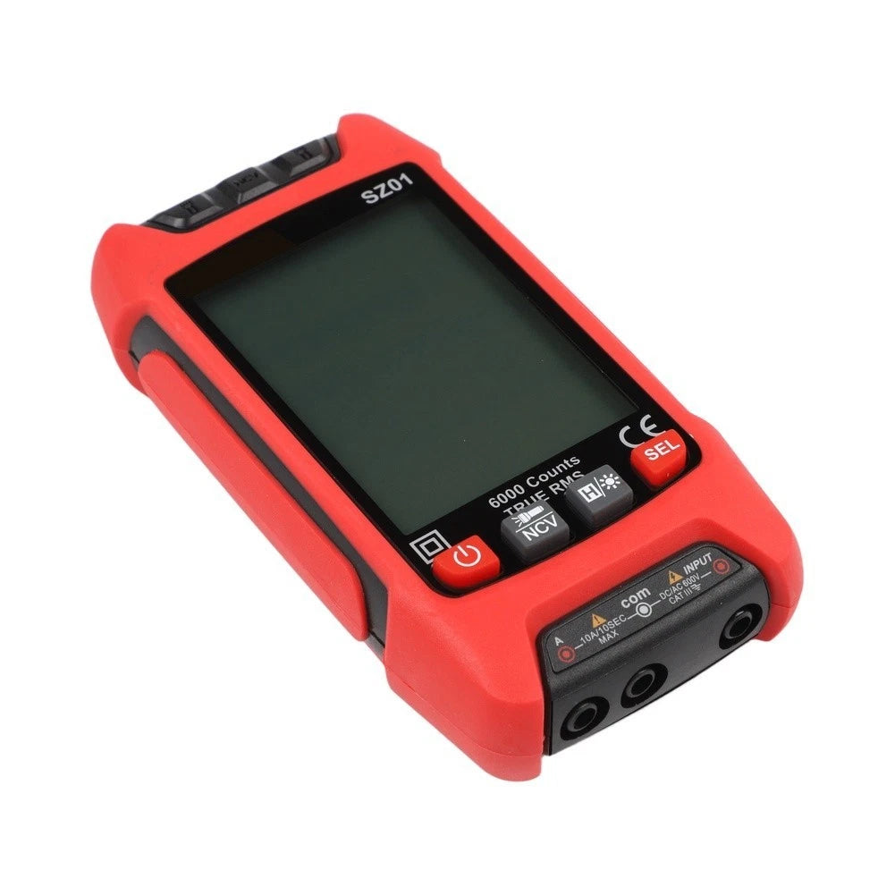 Automatic Capacitance Meter with 9999 Counts Display and Continuity Test