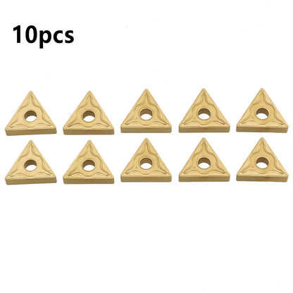 10 Pieces TNMG432 Carbide Inserts for CNC Lathe Turning Tool