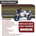 Left Clutch Push Rod for Suzuki RM250 RM400 RM465 SFV650 SV650 GR650 (1990–2008)