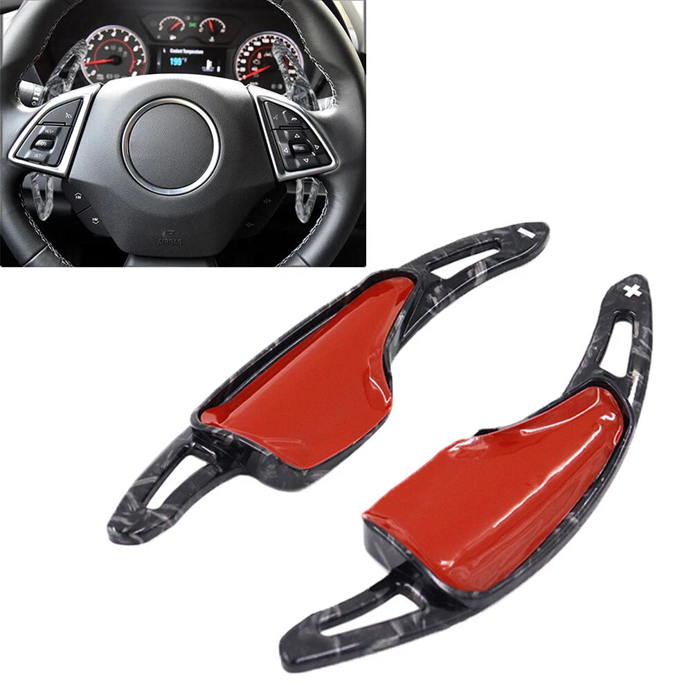 Steering Wheel Shift Paddle Extension for Chevrolet Camaro Corvette C7 (2014–2019)
