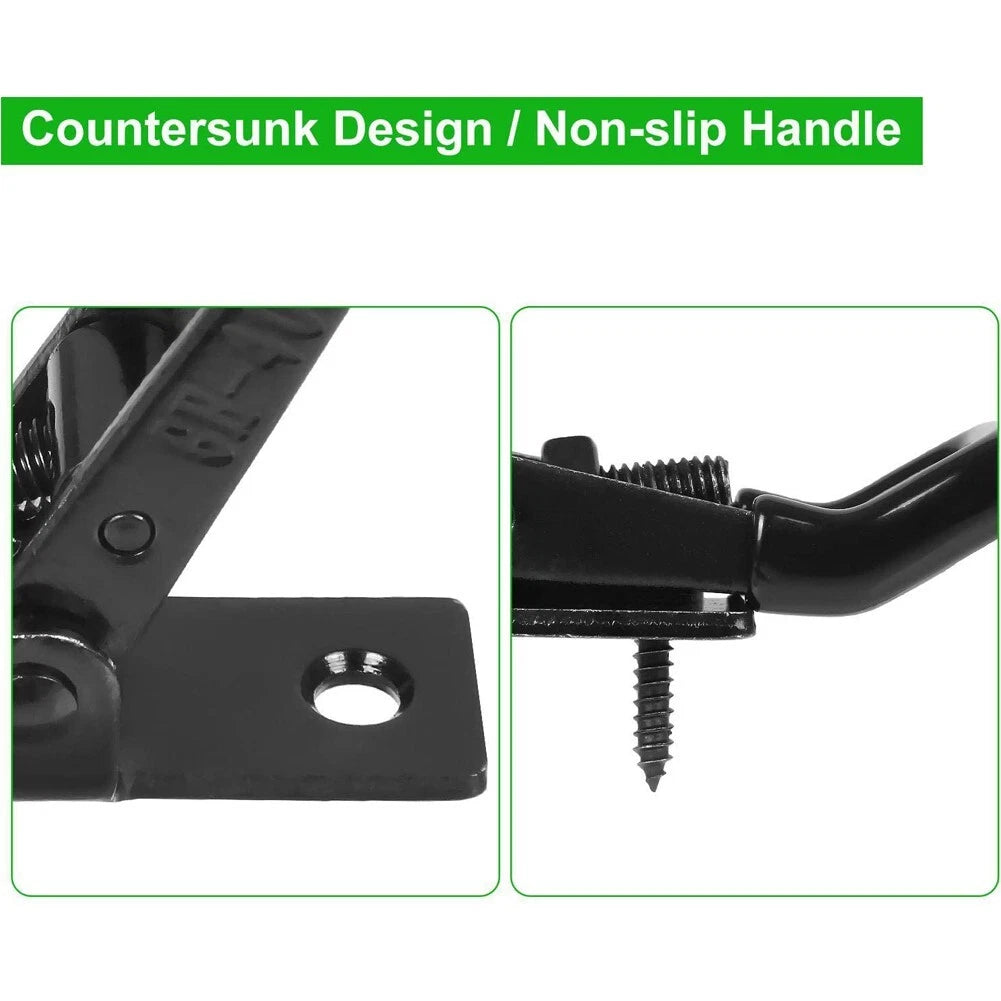 Adjustable Toggle Clamp Steel Hasp Catch Clip GH-4001 (220lbs)