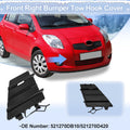 Tow Hook Cover Cap Right Front Replacement for Toyota Prius Prime (2017-2021)