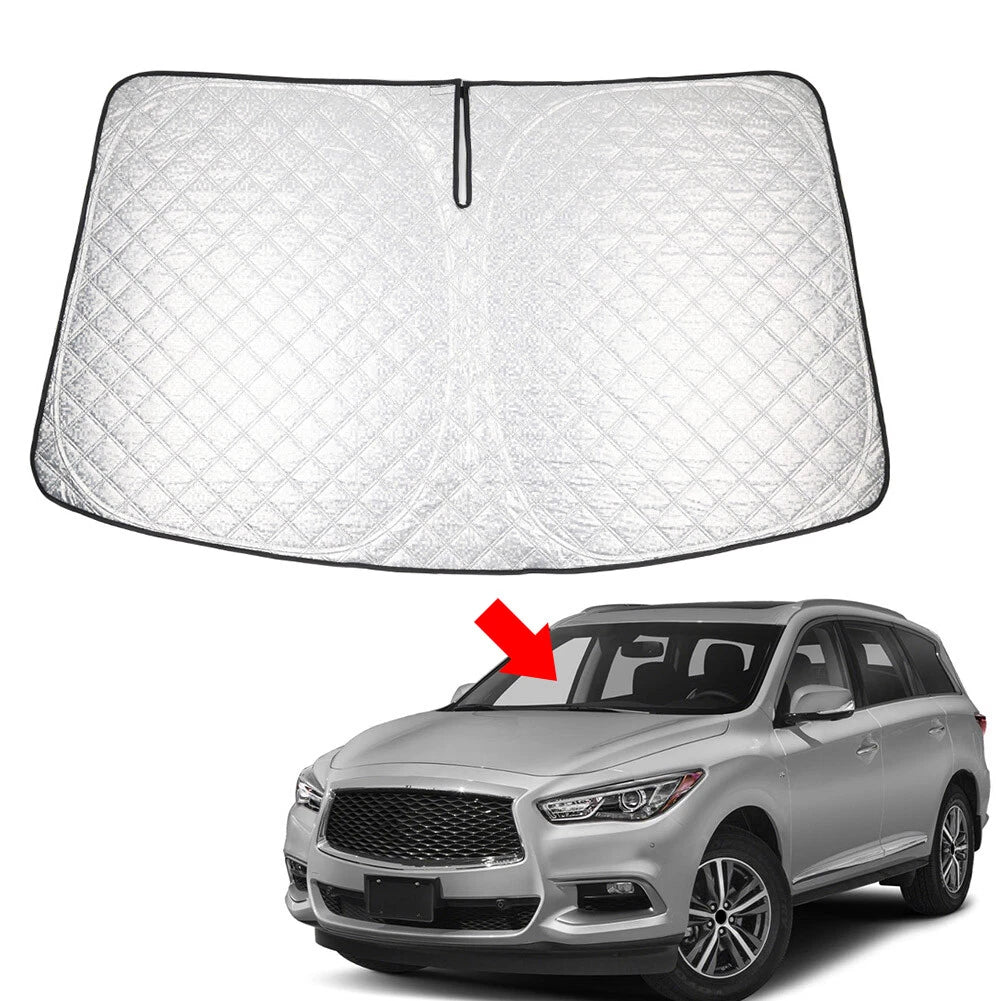Foldable Windshield Sun Shade for Infiniti QX60 (2014–2021)