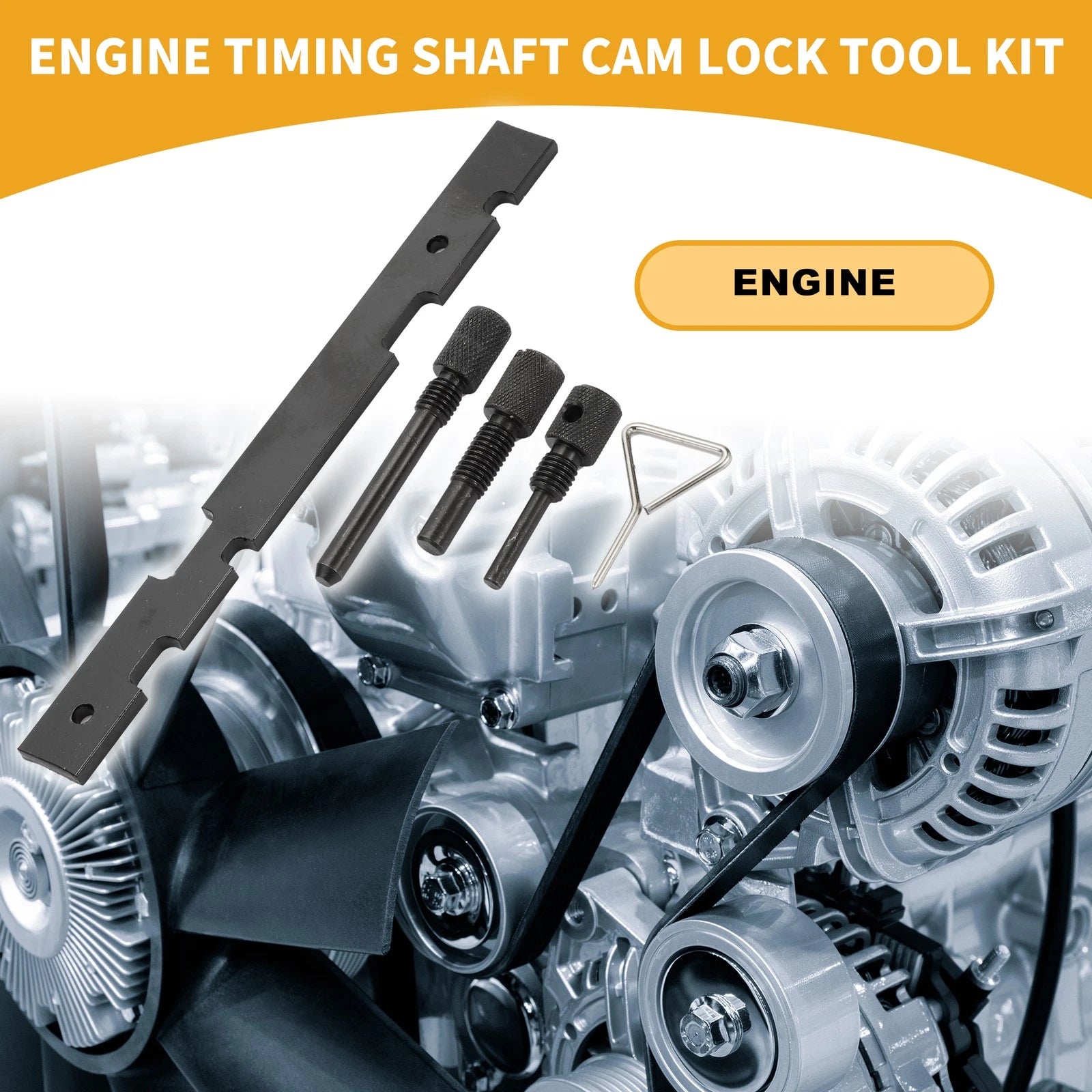 Engine Timing Cam Lock Tool Kit for Ford Fiesta (2011–2019)
