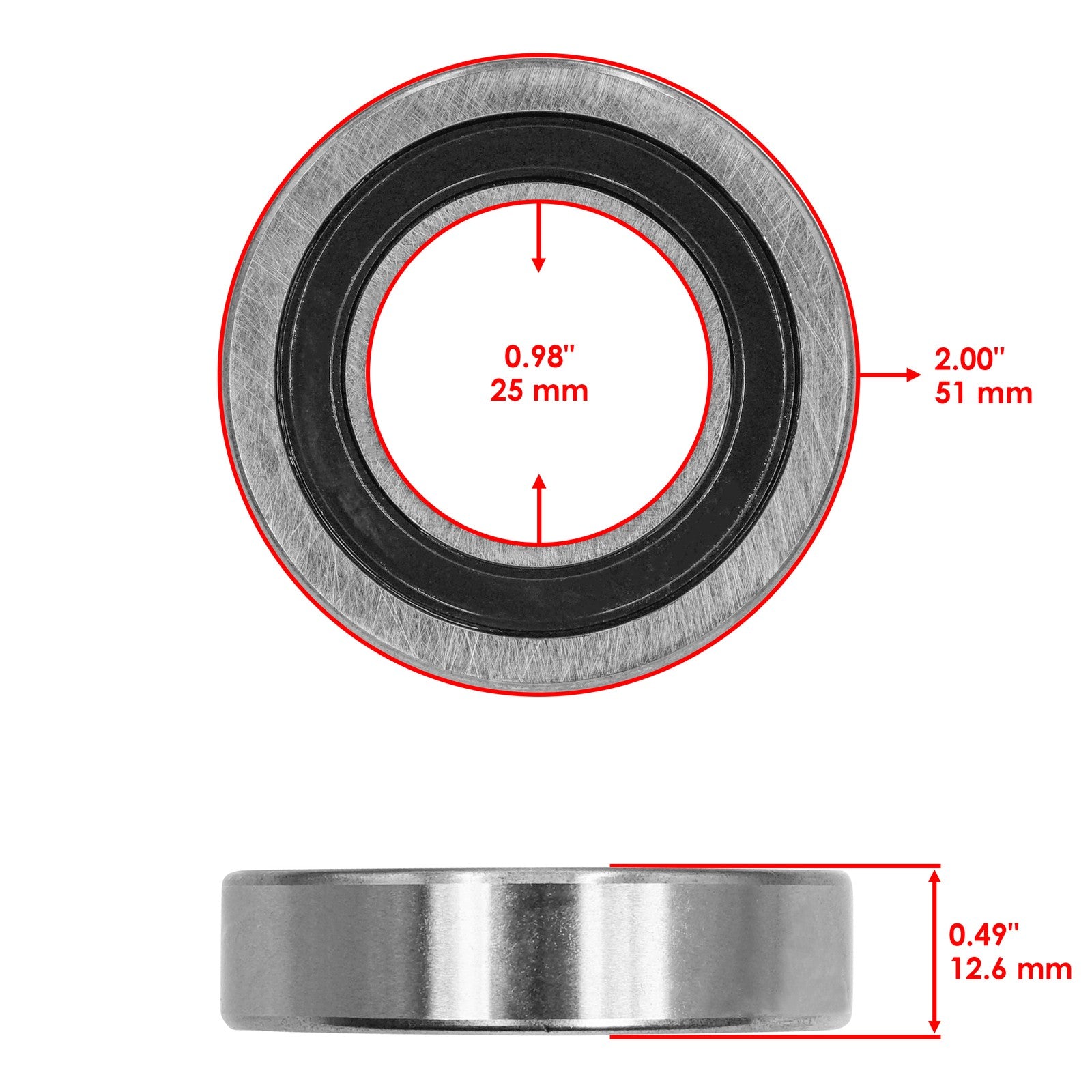 Caster Wheel Fork Bearing Replacement for Toro TimeCutter Z Master Titan (2014–)