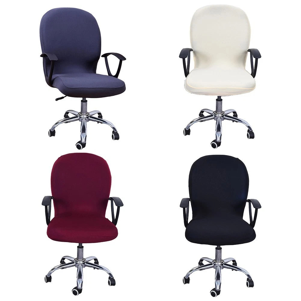 Elastic Swivel Chair Cover for Office and Home Decor (No Part Numbers)