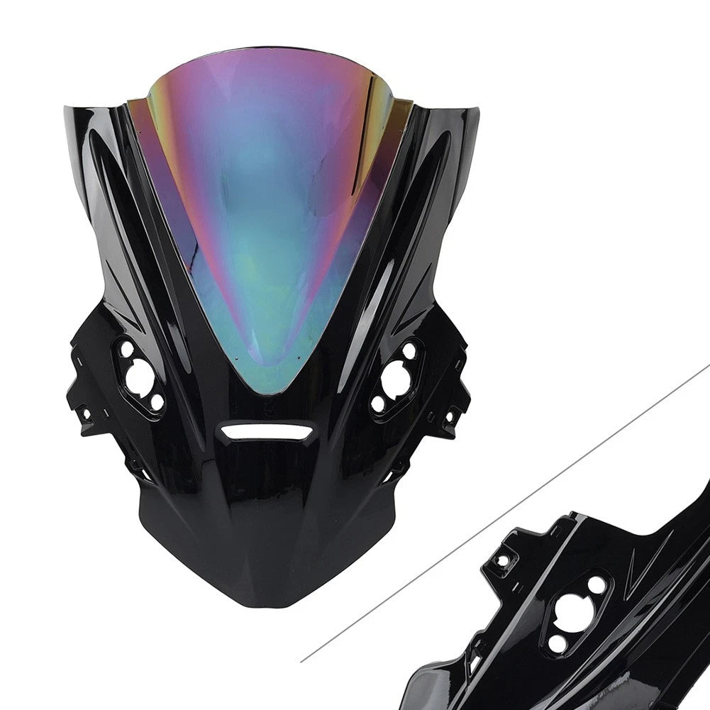 Dark-Iridium Windshield Wind Deflector Front Fairing Kit For CFMOTO 675SR 24-25