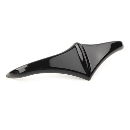 Vivid Black Rear Fender Accent Leading Edge Tip Trim Fit Harley Touring 98 - 19