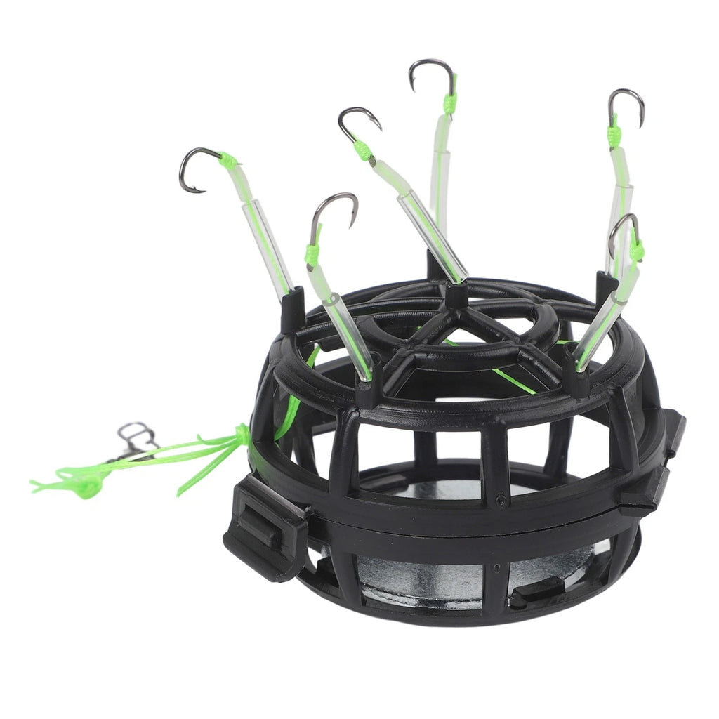 Double Hook Reverse Bottom Rig Saltwater Fishing Hooks 4# to 12#
