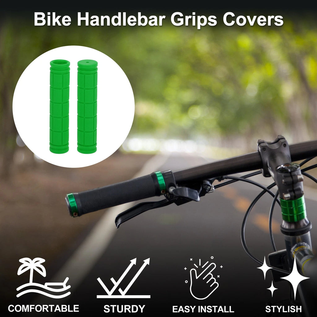 Bike Handlebar Grip Covers 120mm Lightweight MTB End Grips Protector 1 Pair