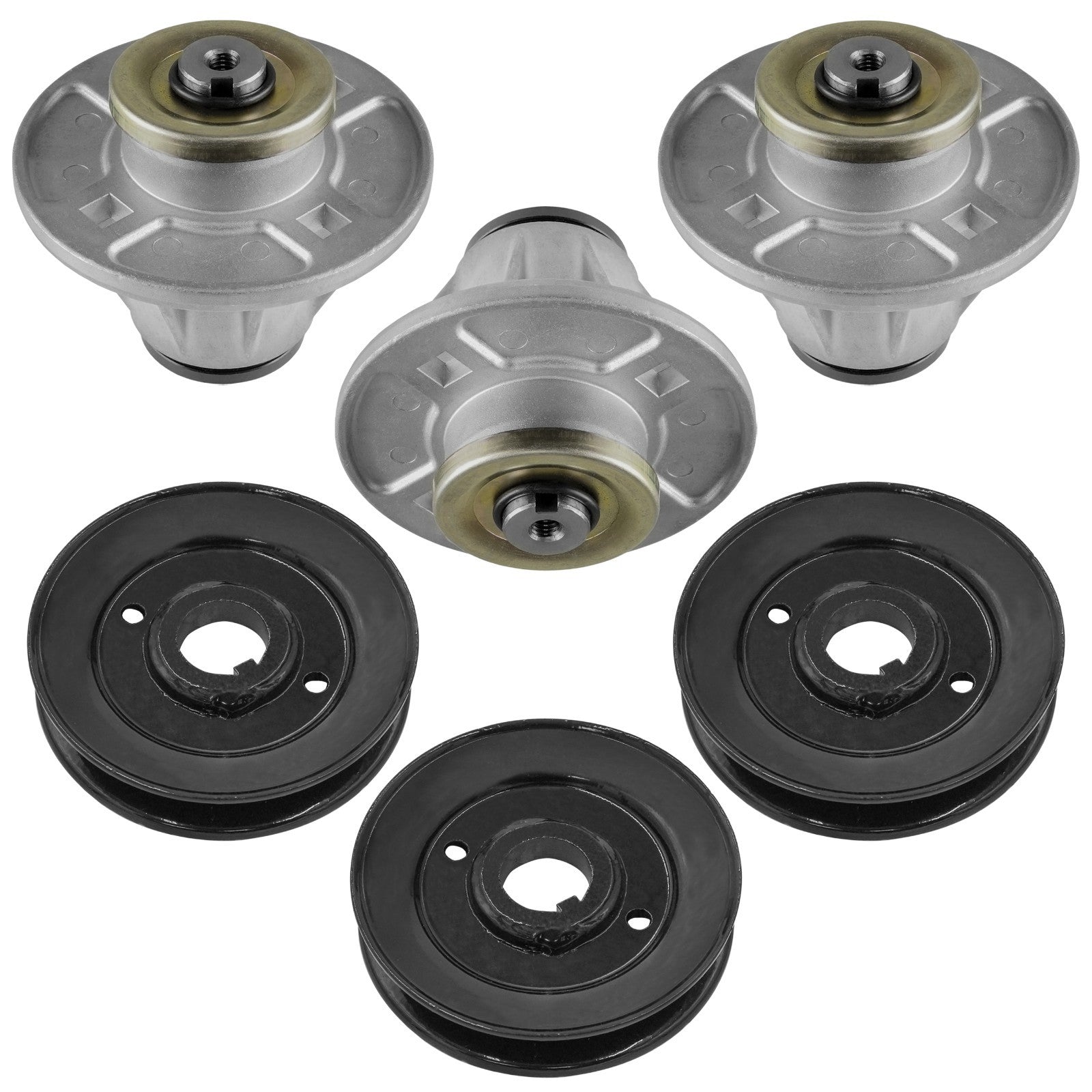 Deck Spindle with Pulley Replacement for Gravely ZT2044 (2008–2016)