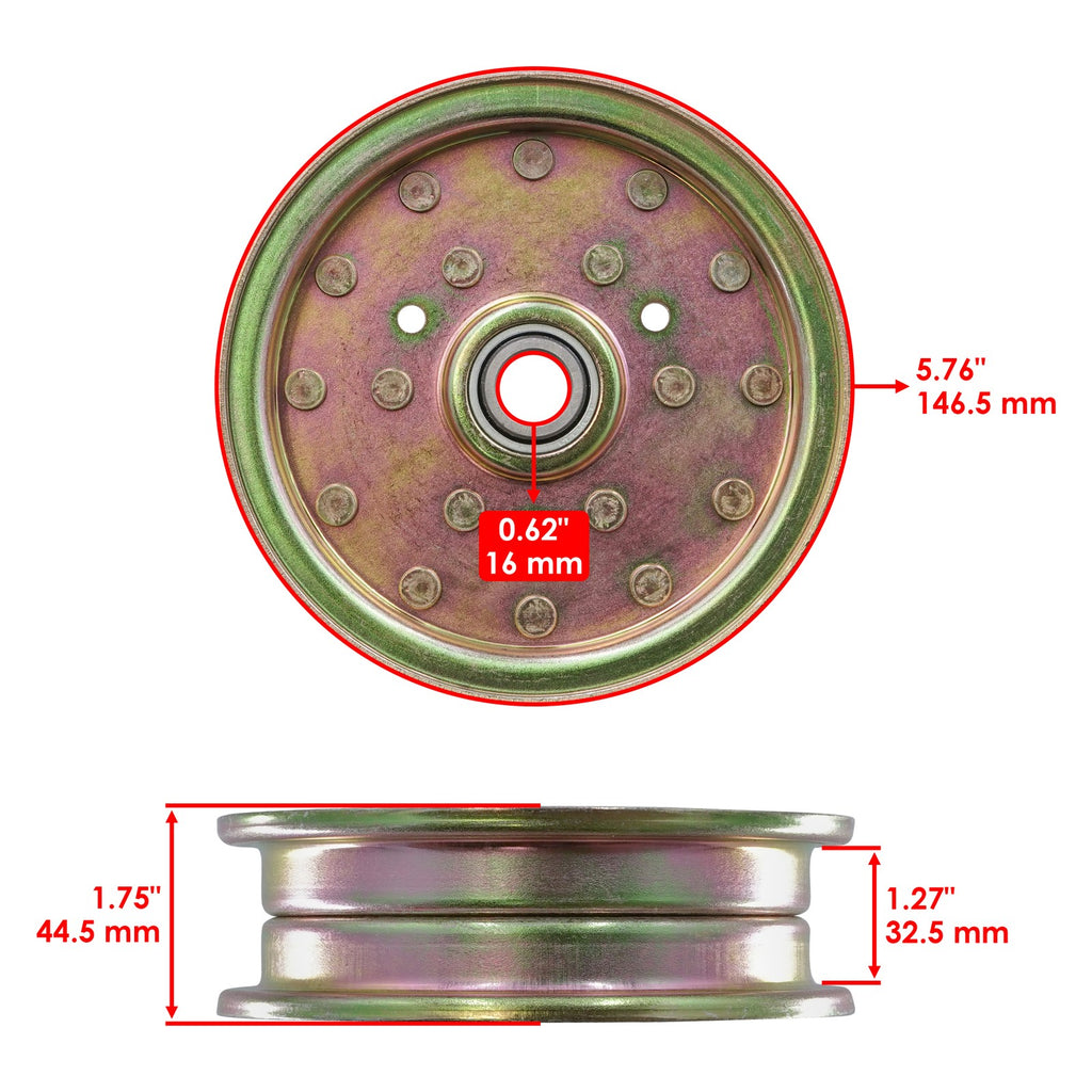 Idler Pulley Replacement for Poulan 925ZX Zero Turn Riding Mower (2014–2020)