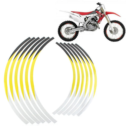 Rim Edge Sticker Set for Honda CRF 250L / CRF 230L / CBF 300L (2012–2023)
