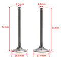 Intake & Exhaust Valve for Yamaha WR450F YZ450F YFZ450 (2003–2023) 5TA-12112-00 5TA-12121-00
