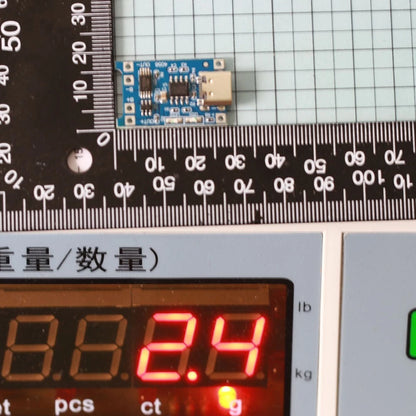 Battery Charging Board Module with Type C USB and LED Indicator