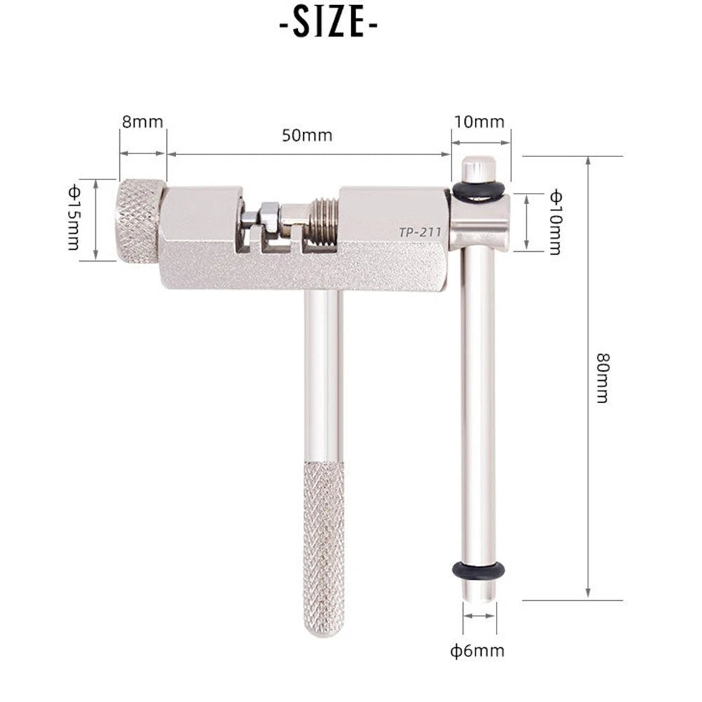 Heavy Duty Chain Cutter Tool for Various Bike Chain Speeds