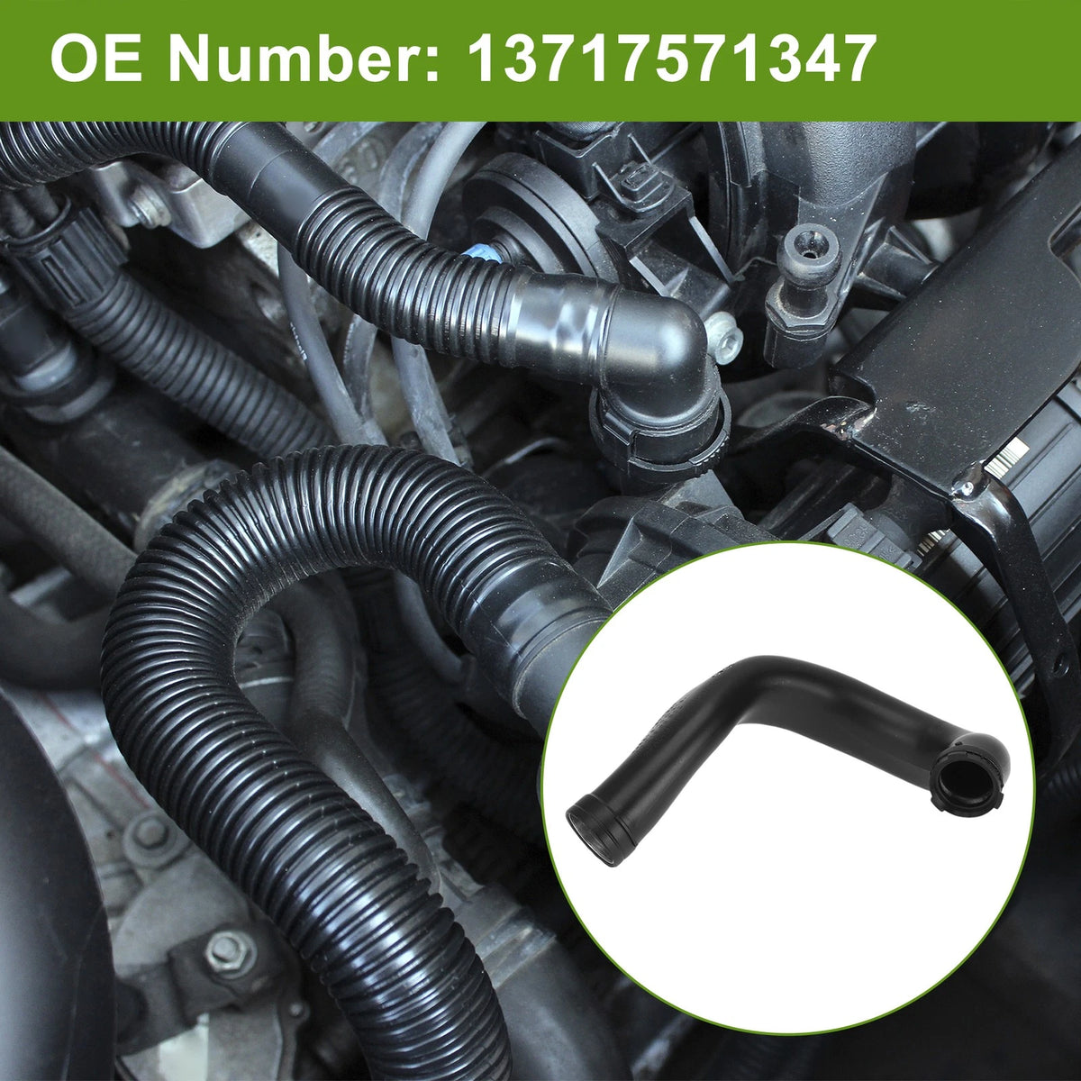 Turbocharger Tube Replacement for BMW 740i 740Li X6 (2008–2012)