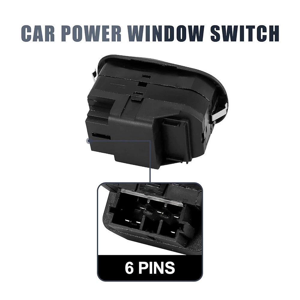 Fit for 2000-2008 Peugeot 206 Power Window Switch Button Replacement 6554WQ New