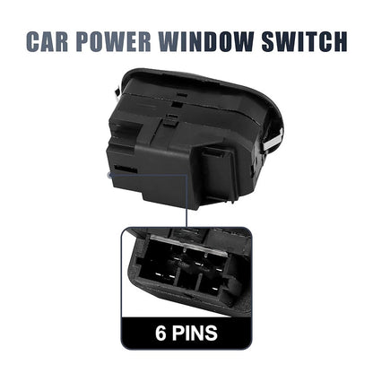 Fit for 2000-2008 Peugeot 206 Power Window Switch Button Replacement 6554WQ New