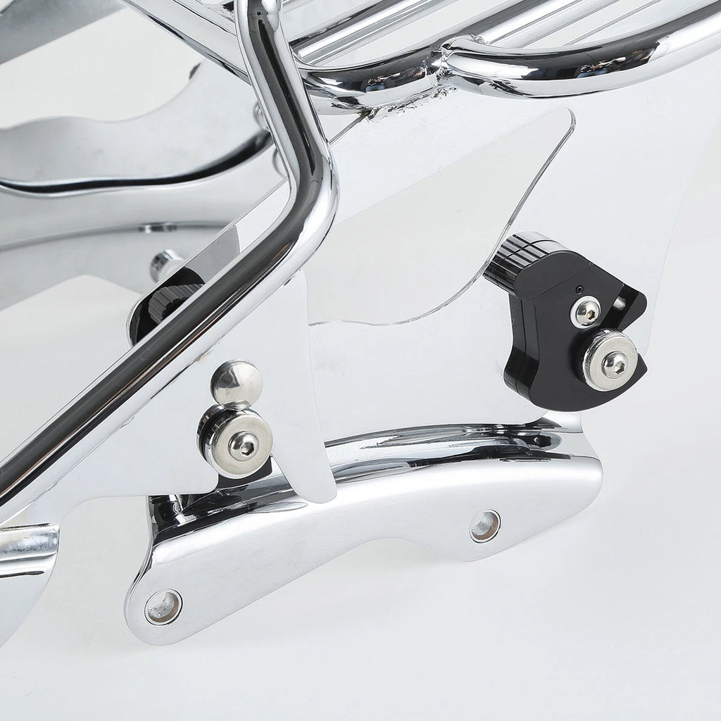 Sissy Bar Luggage Rack Backrest Docking Hardware for Harley Touring (2014–2023)