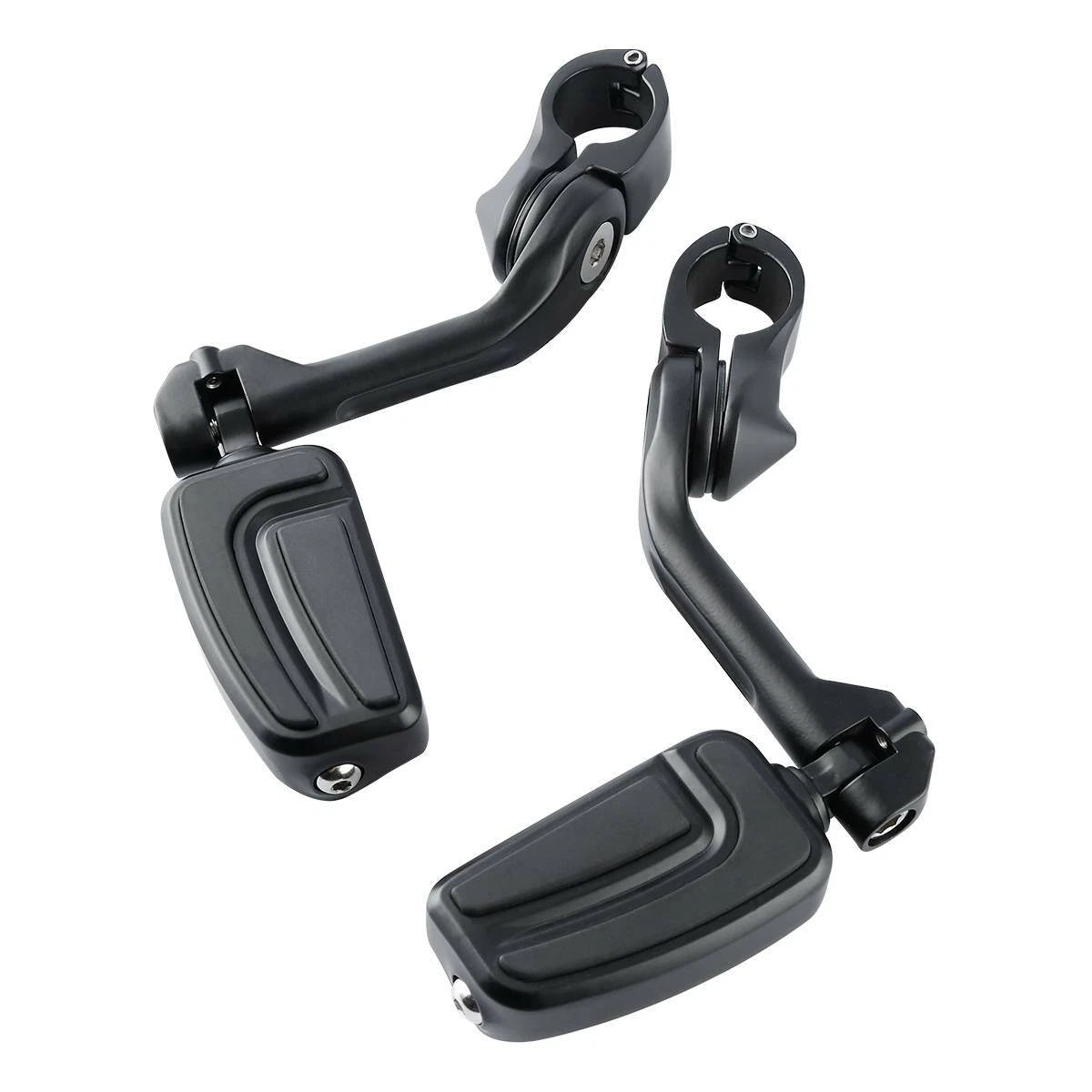 Angled Highway Engine Guard Bar Footpeg Pegs for