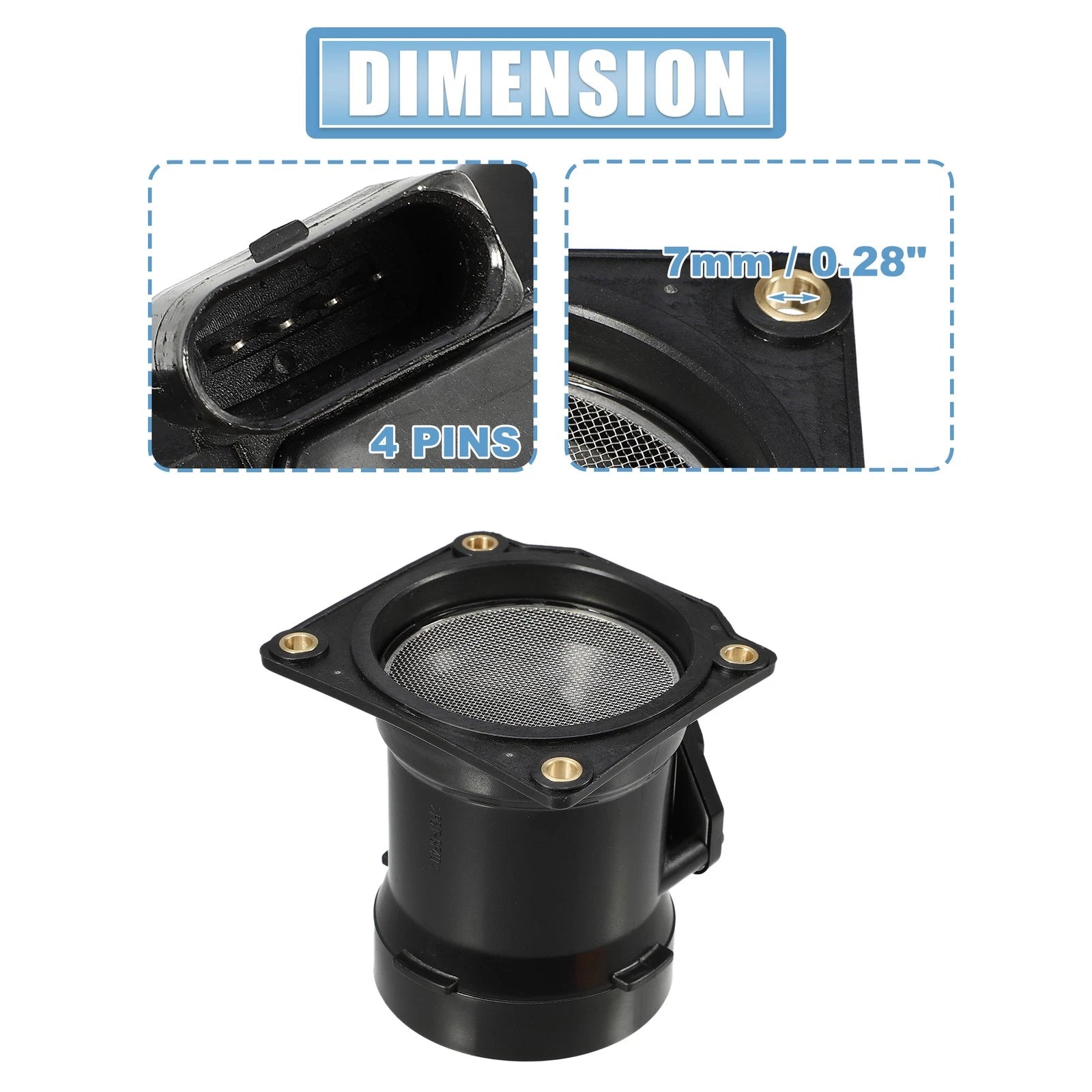 Mass Air Flow Sensor MAF Replacement for Volkswagen Passat (2012–2016)