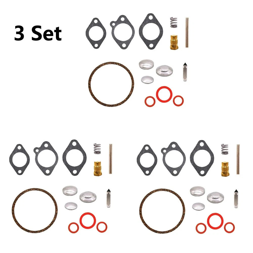 3X Carburetor Gasket Repair Kit for Chrysler Force Outboard (9.9-120 HP)