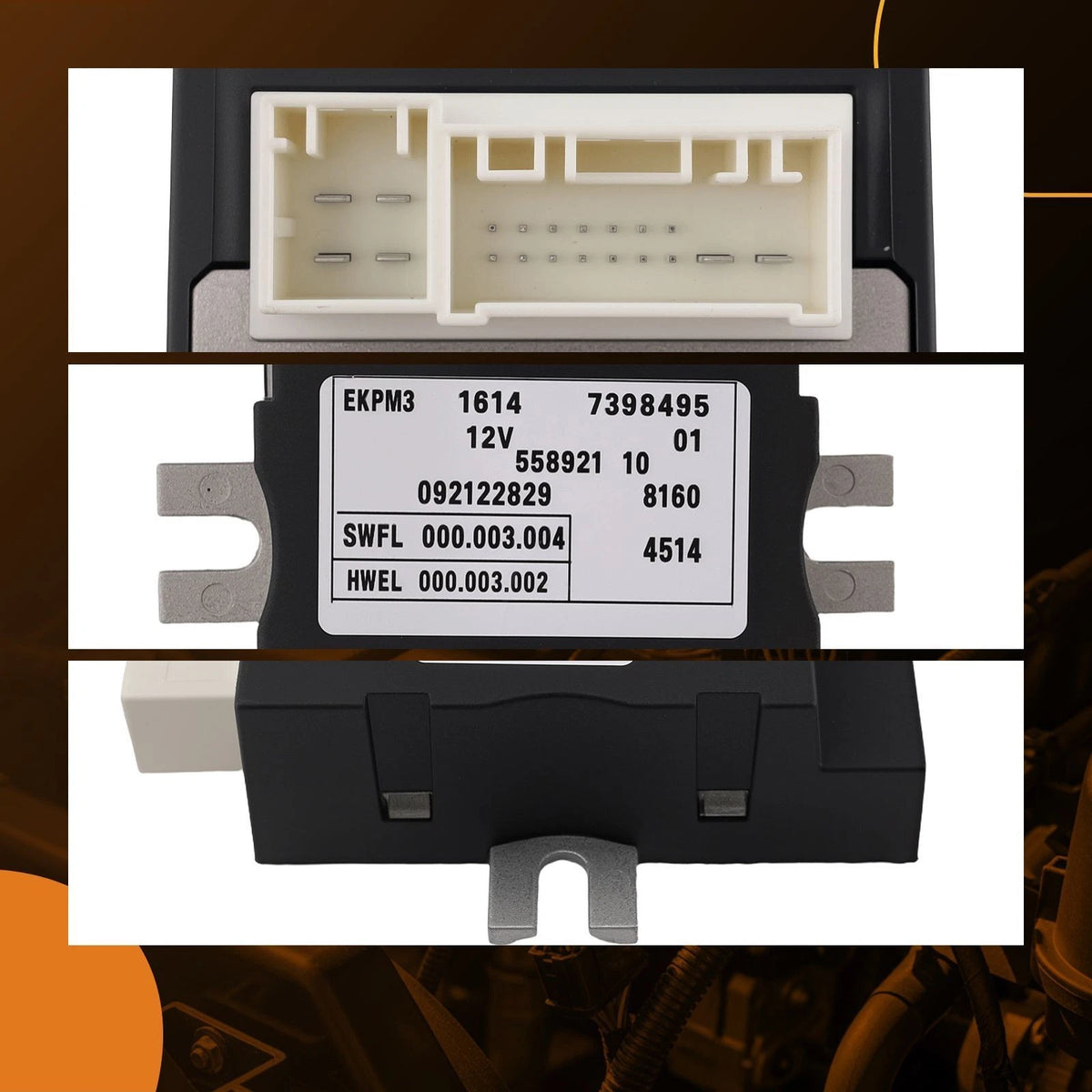 Fuel Pump Control Module for BMW M3 M4 X5 X6 (2015–2019) 16147376866 7398495