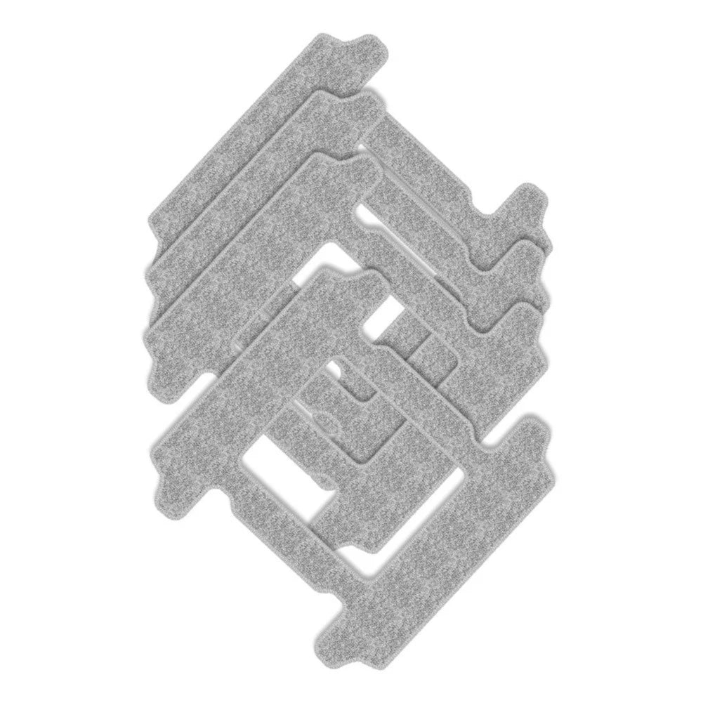 Set of 4 Microfiber Replacement Pads for Jemyths YW758 Window Cleaner