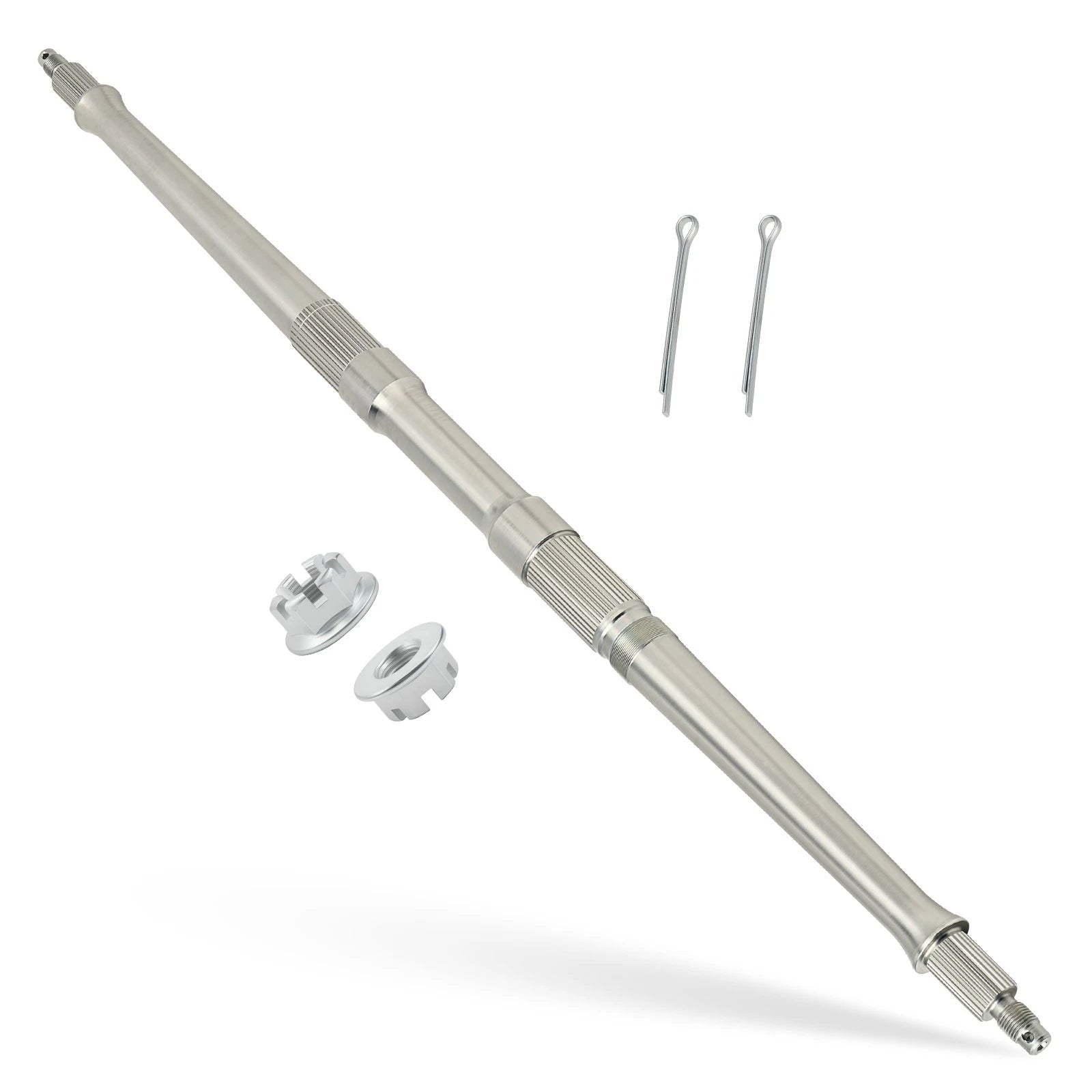 Rear Axle Shaft w/ Nuts for Yamaha YFZ450 (2006–2013)