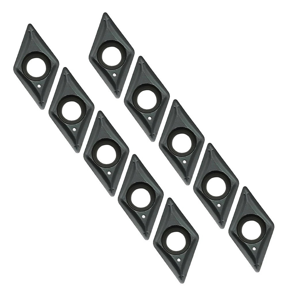 10pcs DCMT070204 SM Carbide Inserts for Turning Lathe Tools