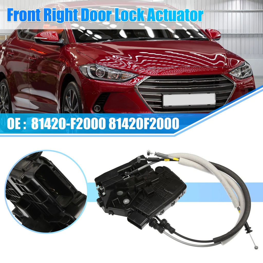 Rear Right Car Door Lock Actuator Replacement for Hyundai Elantra (2017-2020)