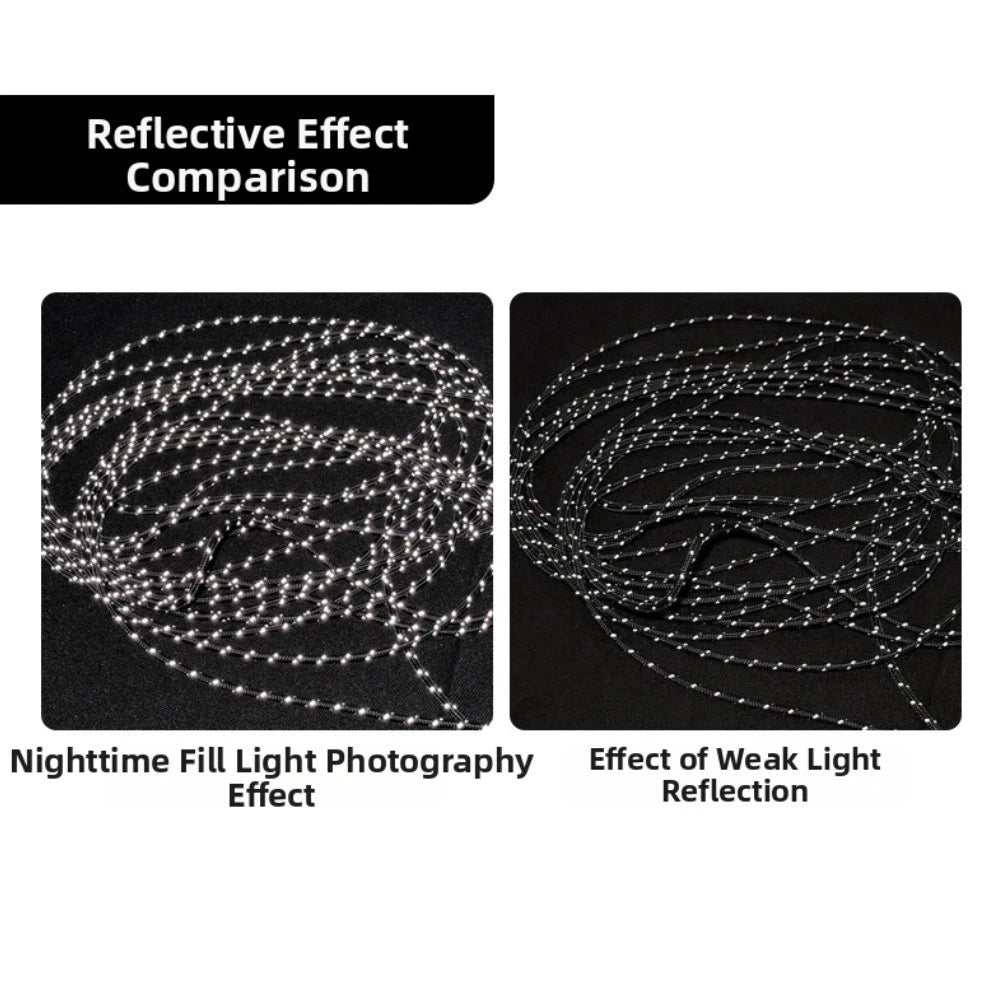 50 Meter Reflective Rope for Camping Hiking Heavy Duty Outdoor Use