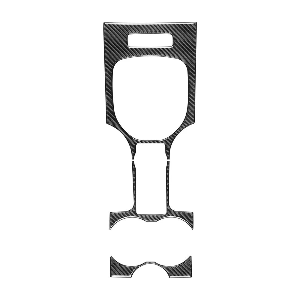 Carbon Fiber Gear Shift Cup Holder Panel Cover for Pontiac G8 (2008–2009)