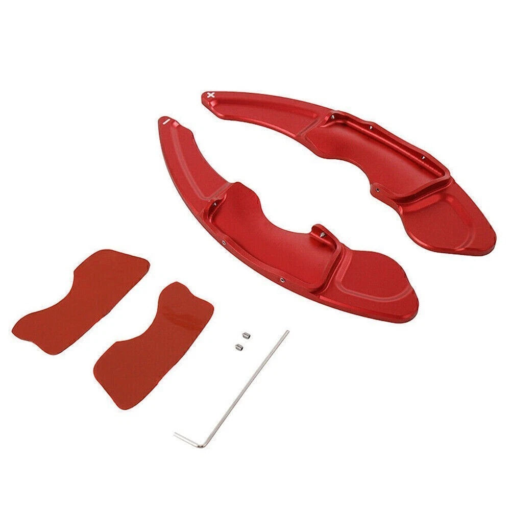 Steering Wheel Shift Paddles for Lexus RC NX IS (2014–2016) Red