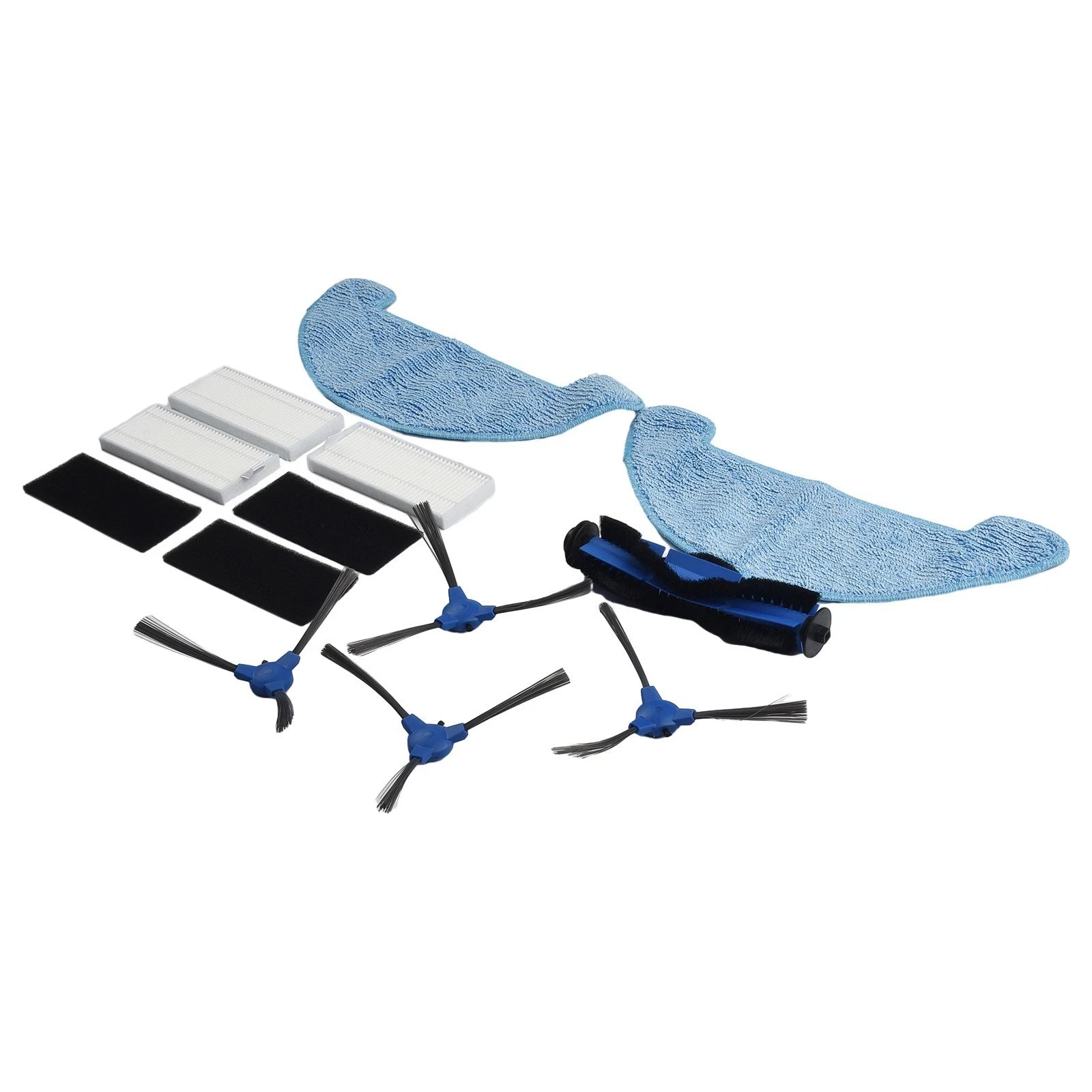 Side Brushes for Robotic Vacuum Cleaner (Reusable, Water Absorption)