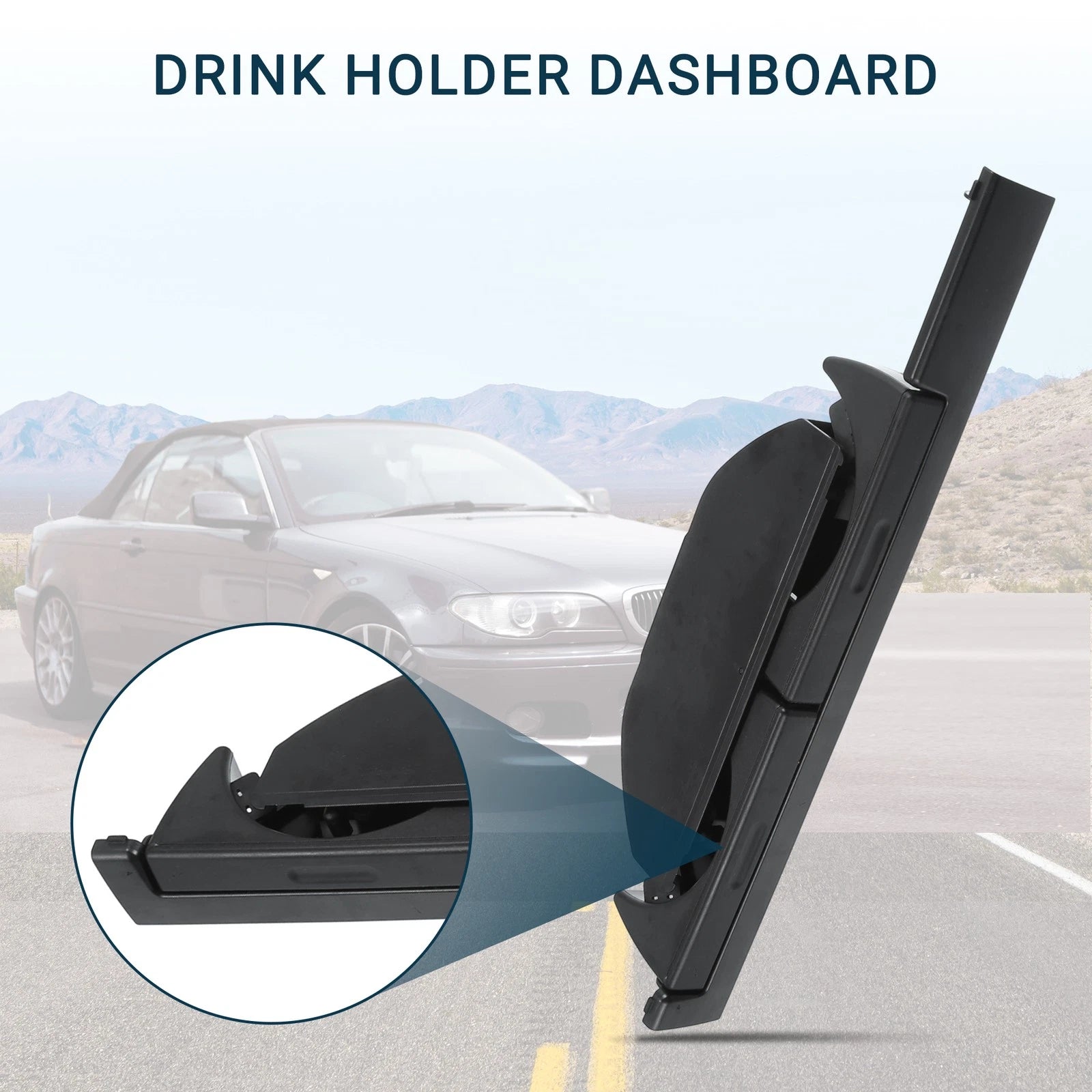 Cup Holder Replacement for BMW 5 Series E39 525i 530i 1996–2003