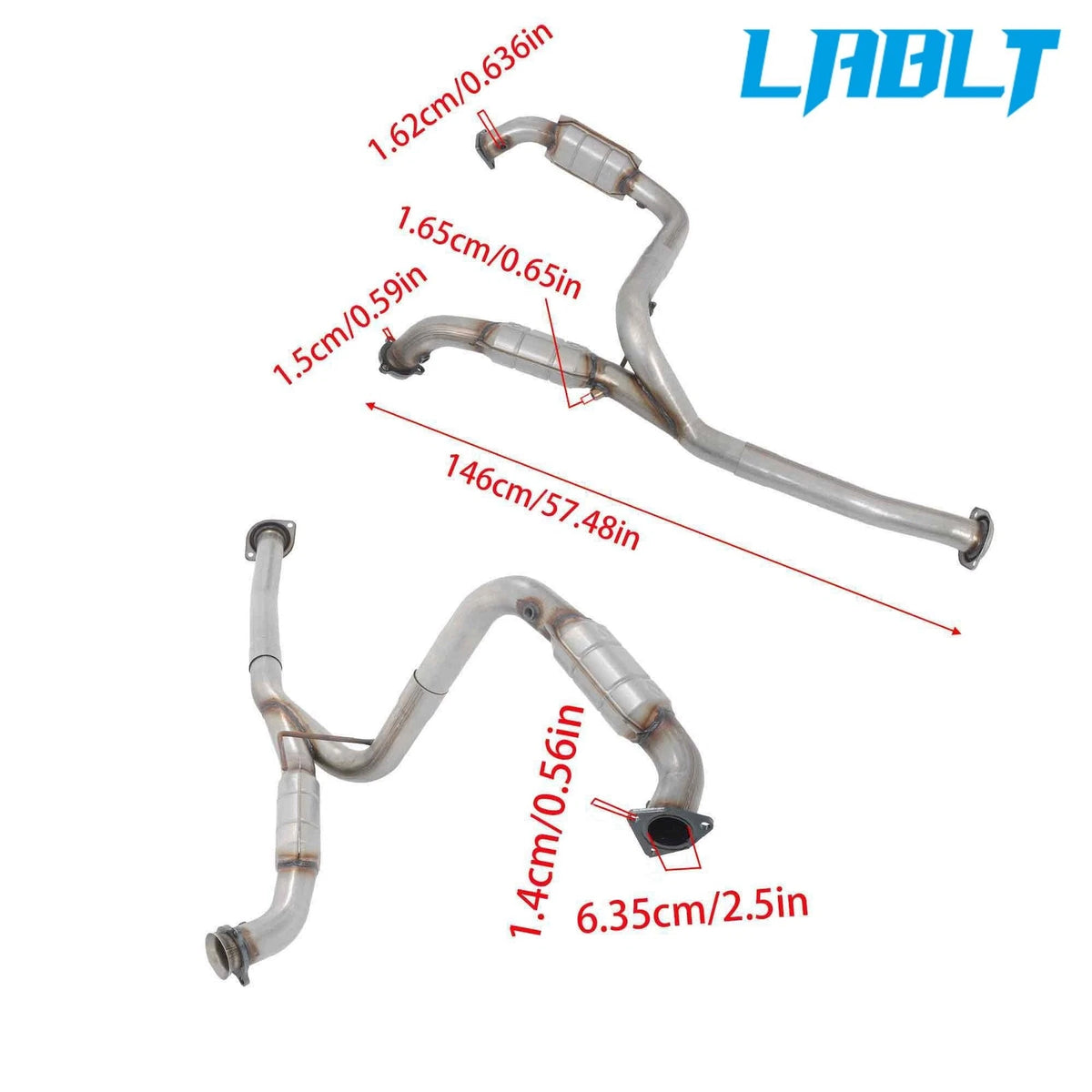 Catalytic Converter Set for Chevrolet Silverado 2500 & 3500 HD (2011–2017)