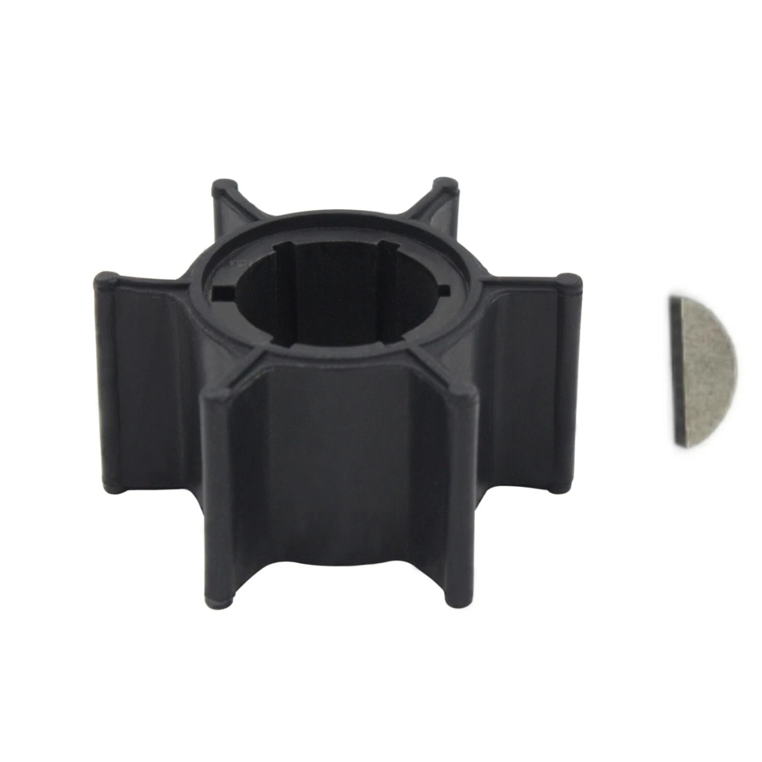 Water Pump Impeller with Key for Yamaha 2 Stroke 6hp 8hp (1990–1999) 655-44352-09